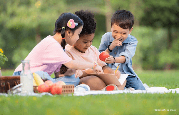 With Children's Play Area